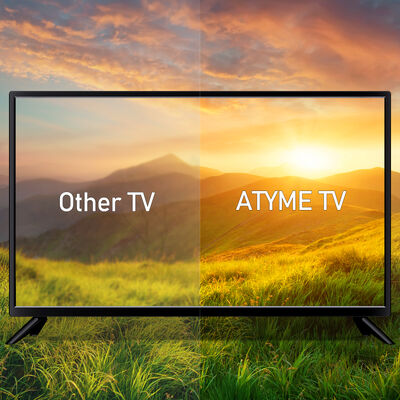 32'' Smart LED TV With Build In DVD Player Dual Channel 8W Speakers Monitor Television