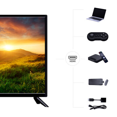 32'' Smart LED TV With Build In DVD Player Dual Channel 8W Speakers Monitor Television